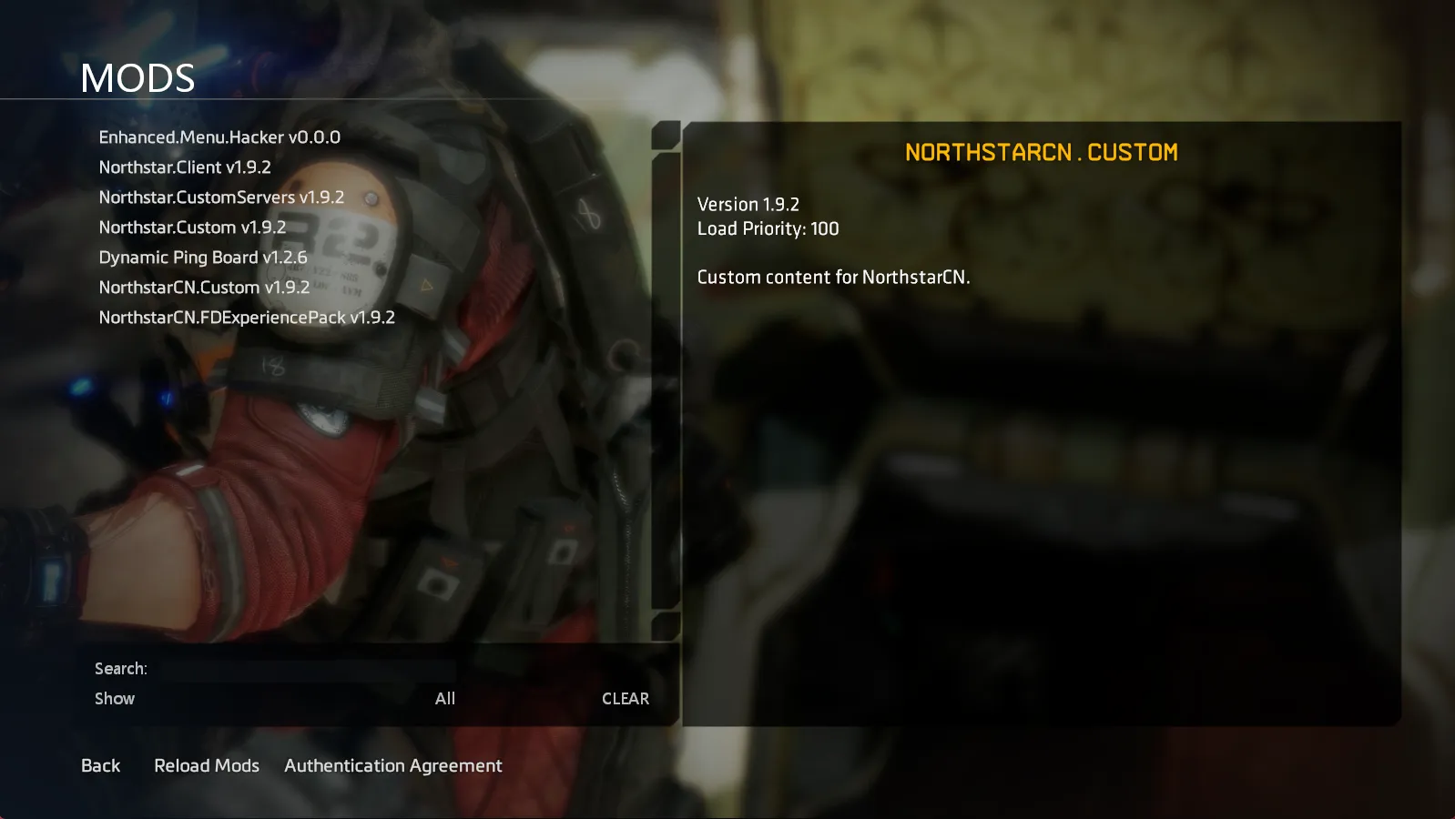 NorthStarCN MOD 列表